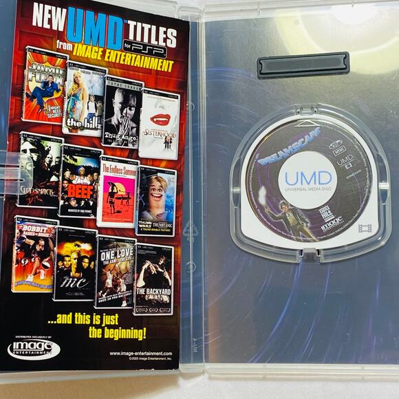 Dreamscape 1984 Sony PSP UMD Rare Movie Vintage Family Adventure Movie - Picture 3 of 5